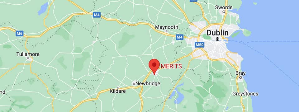 Find MERITS on Google Maps graphic