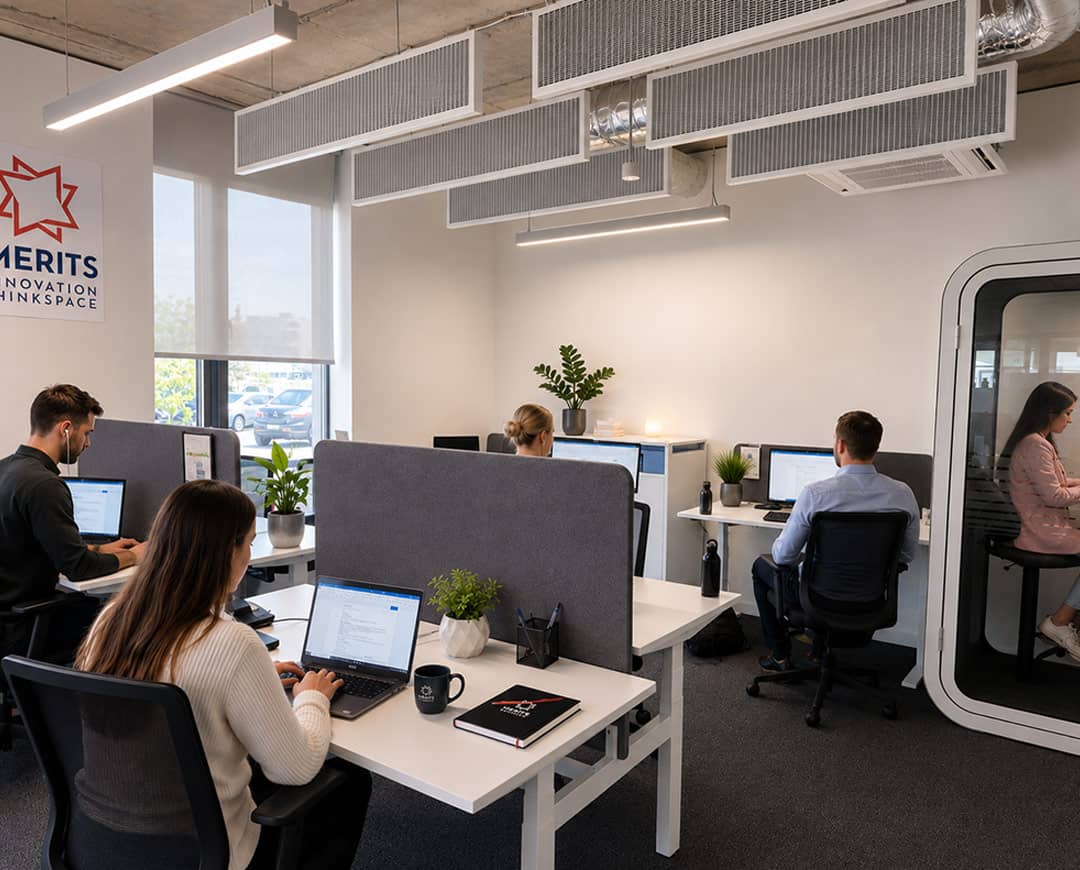 picture of co-working spaces available in MERITS, Naas Kildare