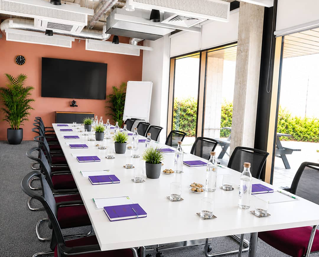picture of the Lonsdale Boardroom available for meetings in MERITS, Naas Kildare