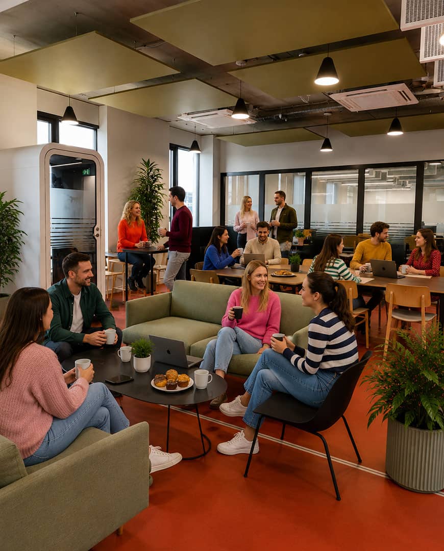 a picture of a communal space in the MERITS building - Naas, Kildare