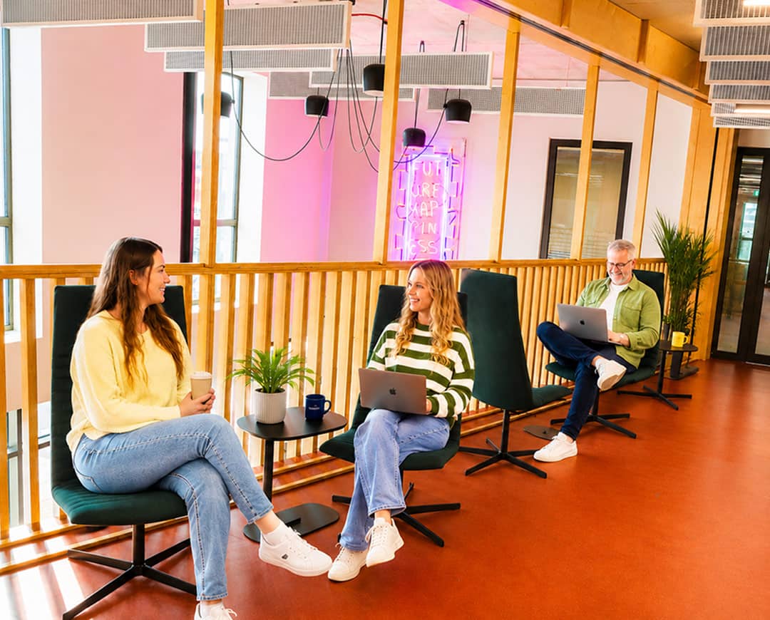 a picture of a communal space in the MERITS building - Naas, Kildare